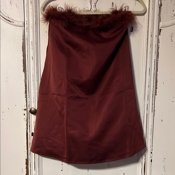 WeWoreWhat Dresses & Skirts - WeWoreWhat Red A-Line Mini Skirt Night Out